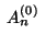 $ \;A_n^{(0)}\;$