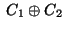 $\;C_1\oplus C_2\;$